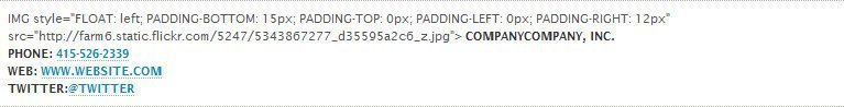 CodeTwo Editing HTML can go wrong